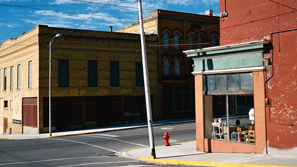Street Corner in Butte