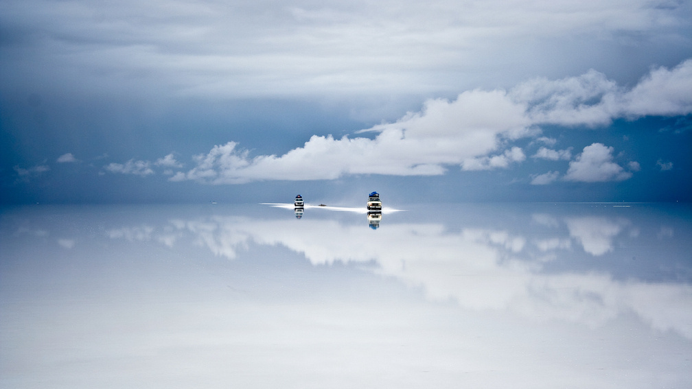 Salar de Uyuni after the rain