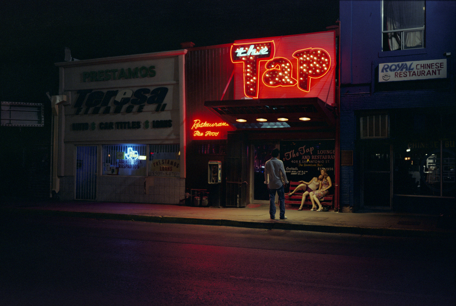 A neon light, El Paso Sedition