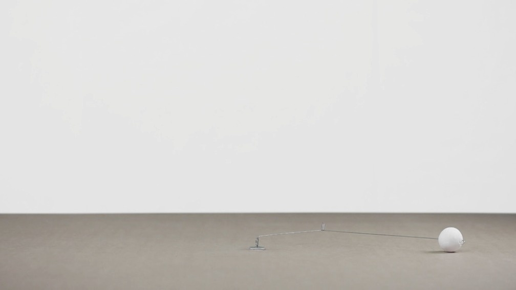 1 Prepared DC-Motor, Cotton Ball, Cardboard Element 60x60cm