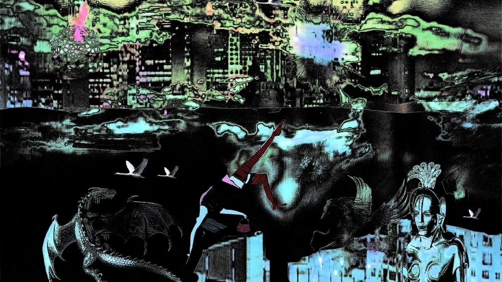 In the Sky with Swans. Lenkiewicz, Alice, 2012, 4989 x 5000 pixlels