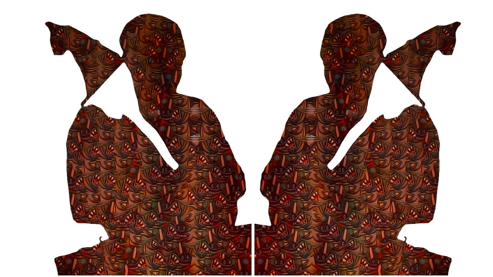 'Dæmon - (Duex Picasso and his Cat), 2016'