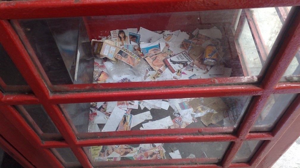Raw Soho Phone Box