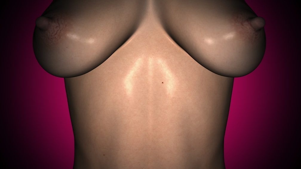 REPLICANT NUDE - BREATH - 3004 breast front