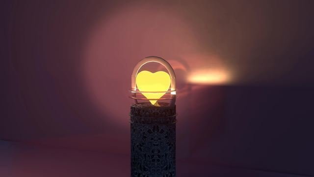 Just another lamp on the sidewalk.