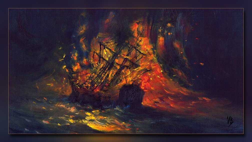 Sea Flames