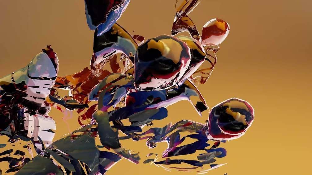 Tiny faun with nymph