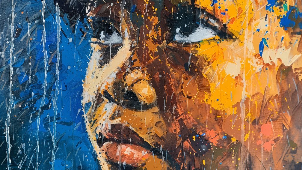 Reflection in the rain