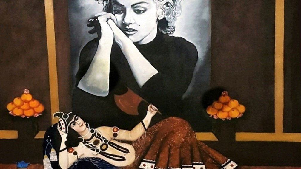 Marilyn Monroe Captive Qajar Lady
