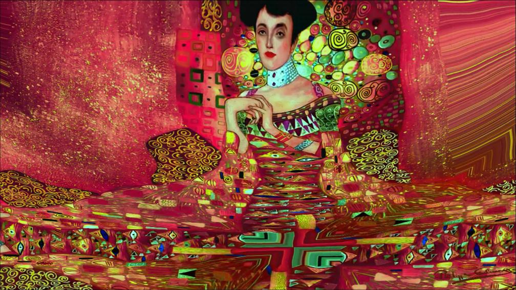 Golden Reverie after Klimt