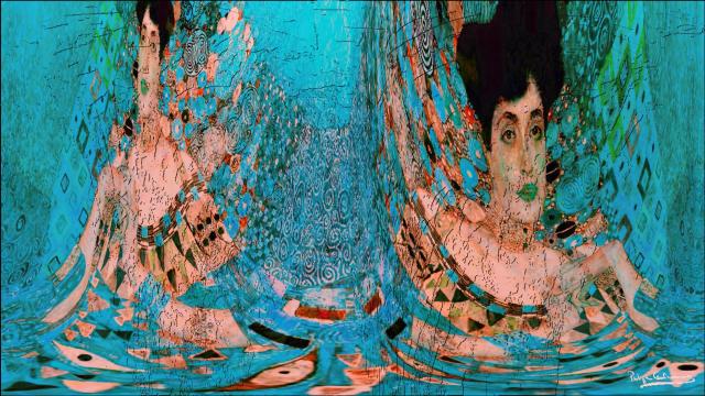 Fractured Waters after Klimt